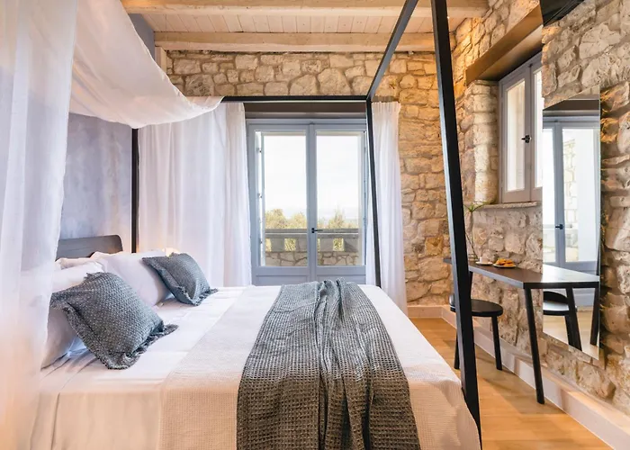 Ionian Stone Luxury In Corfu Villa Pithos