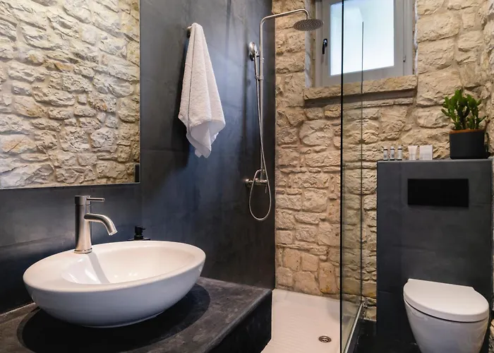 Villa Ionian Stone Luxury In Corfu Pithos