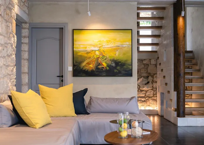 Ionian Stone Luxury In Corfu Villa Pithos