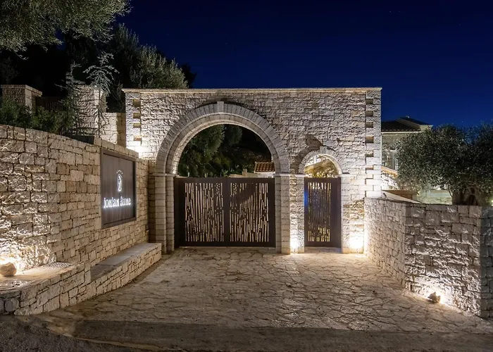 Villa Ionian Stone Luxury In Corfu