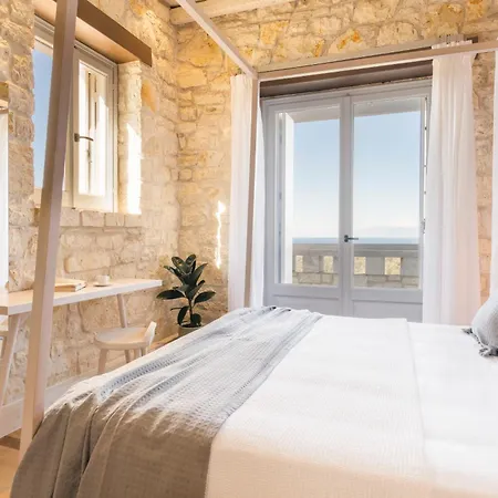 Villa Ionian Stone Luxury In Corfu Pithos