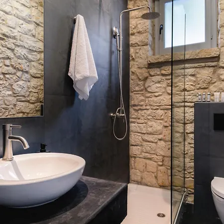 Villa Ionian Stone Luxury In Corfu Pithos