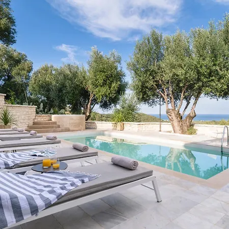 Ionian Stone Luxury In Corfu Villa Pithos