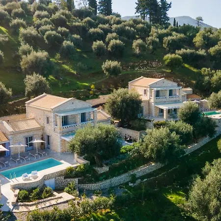 Villa Ionian Stone Luxury In Corfu Pithos