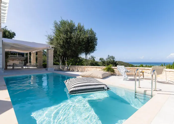 Villa Ionian Stone Luxury In Corfu *