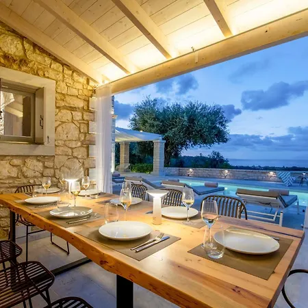 别墅 Ionian Stone Luxury In Corfu *