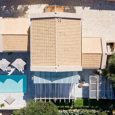 Villa Ionian Stone Luxury In Corfu Pithos