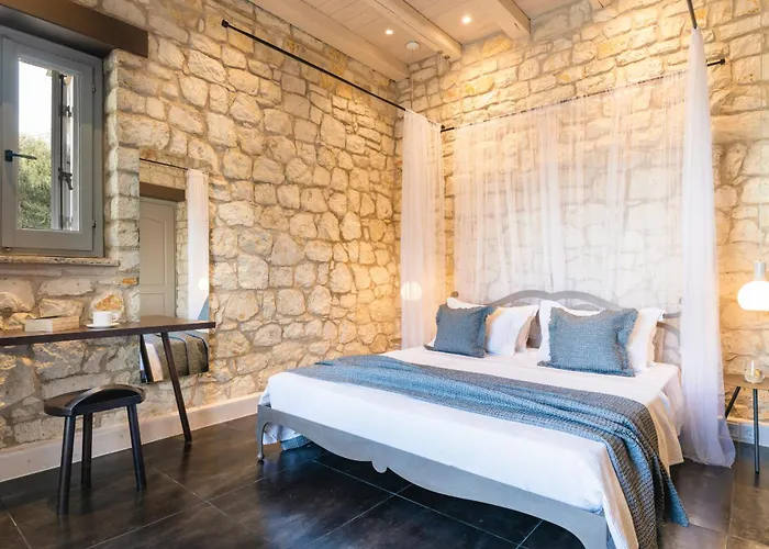 Ionian Stone Luxury In Corfu Villa Pithos